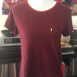 Levi’s Striped‎ Pocket Tee